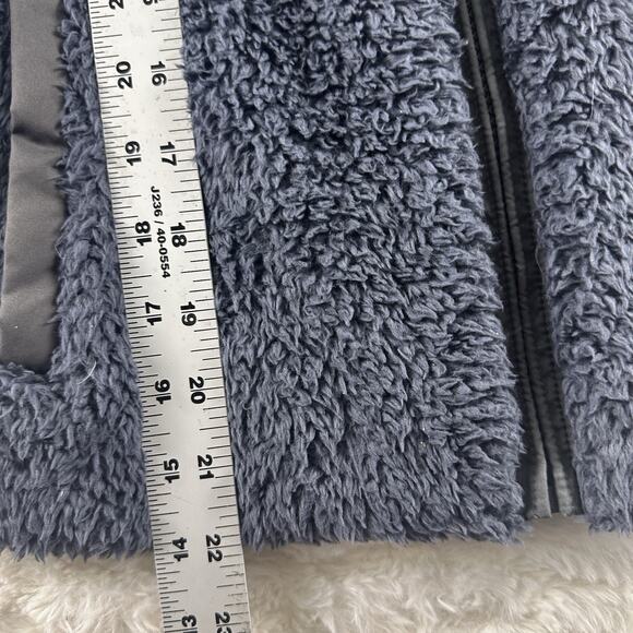 PATAGONIA Women’s Los Gatos Gray Deep Pile Full Zip Vest Size Small‎ - Picture 13 of 15